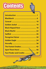 INDIA’S FASTEST ANIMALS : Wild About India - Engaging Book for Kids (Ages 5-15) - Fun Facts, Trivia Questions and Answers to Teach Your Children about the Animal Kingdom - Retail Maharaj