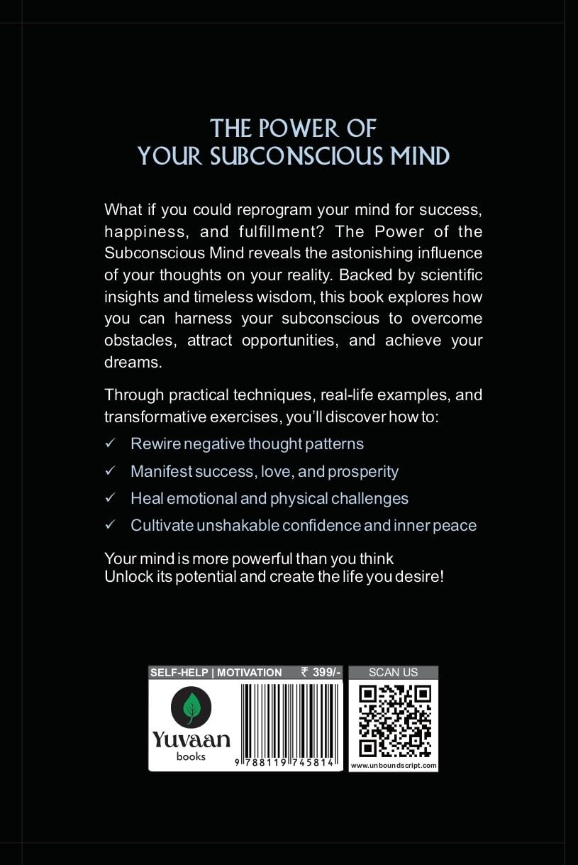 The Power Of Your Subconscious Mind By Joseph Murphy