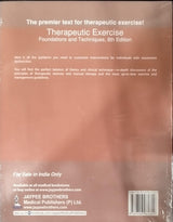 THERAPEUTIC EXERCISE FOUNDATIONS AND TECHNIQUES 8TH EDITION, 2023 - Retail Maharaj