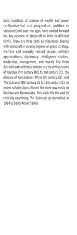 The Sukraniti: Statecraft And Warcraft - Retail Maharaj