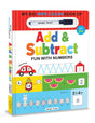 My Big Wipe And Clean Book of Add And Subtract for Kids : Fun With Numbers - Retail Maharaj