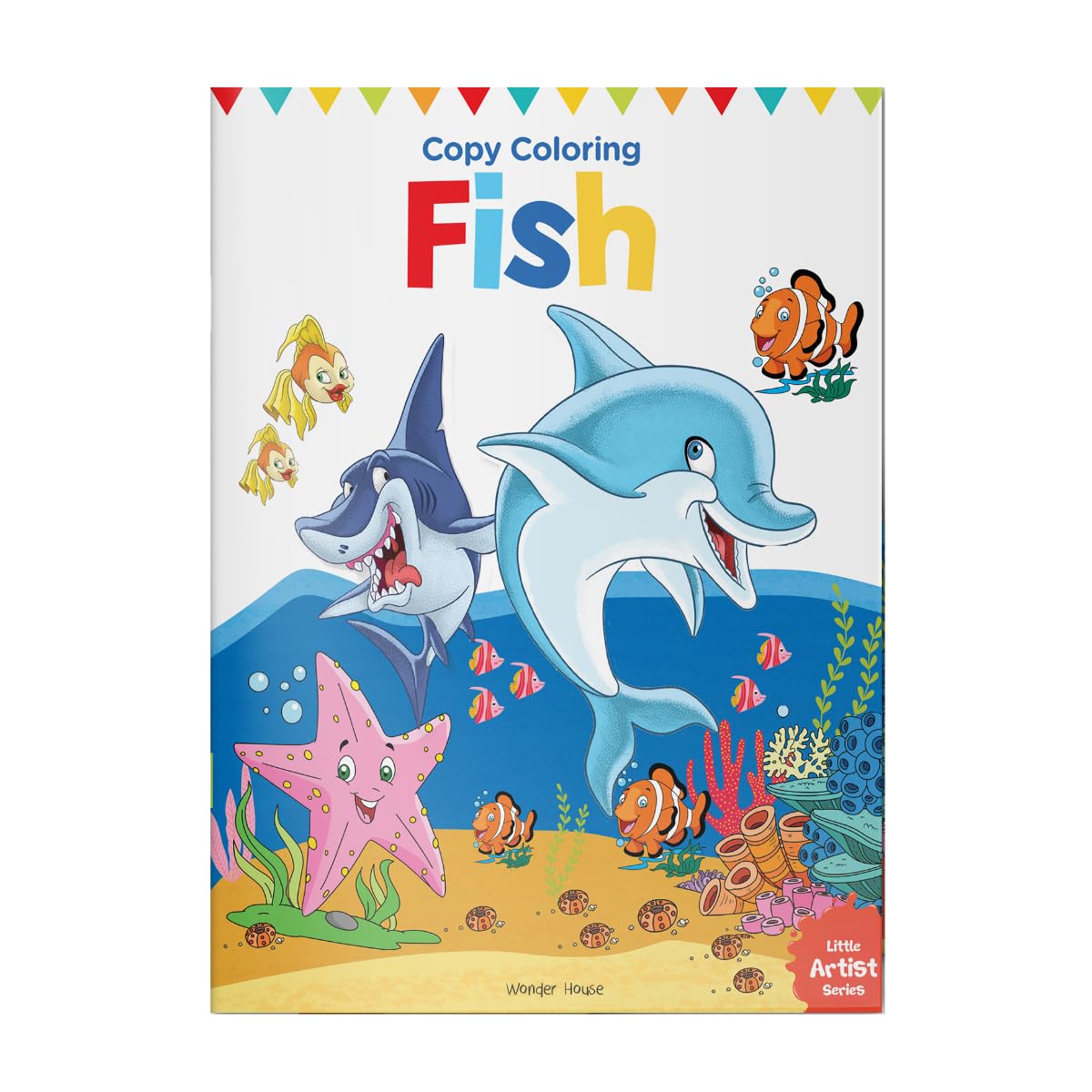 Little Artist Series Fish: Copy Colour Books - Retail Maharaj