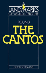 Ezra Pound: The Cantos (Landmarks of World Literature) - Retail Maharaj