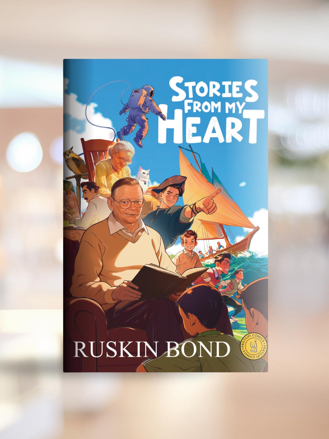 Stories From My Heart | Best Illustrated Comic Book for Kids by Ruskin Bond - Retail Maharaj