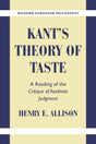 Kant's Theory of Taste: A Reading of the Critique of Aesthetic Judgment - Retail Maharaj