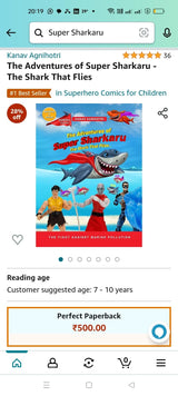 (Book 1) The Adventures of Super Sharkaru - The Shark That Flies - Retail Maharaj
