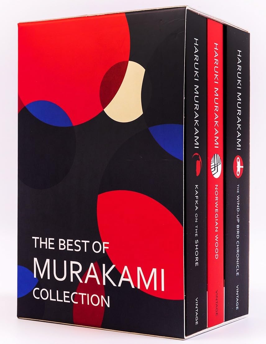 Murakami: The Best of Murakami Collection 3 Books Boxset (Kafka on the Shore, Norwegian Wood, The Wind-Up Bird Chronicle) - Retail Maharaj