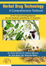 Herbal Drug Technology- A Comprehensive Textbook for the Students of B.Pharm. 6th Semester (First Edition, 2026) - Retail Maharaj