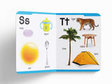 My First Padded Book of Alphabet: Early Learning Board Book for Kids | Learn ABC with Bright and Colorful Pictures | Durable Padded Board Book for Babies, Toddlers & Preschoolers | Ages 0–5 Years - Retail Maharaj