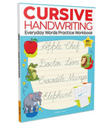Cursive Handwriting Practice Workbook: Everyday Words | Level 2 | Ages 6–9 | Build Fluency and Confidence with Daily Writing Practice - Retail Maharaj