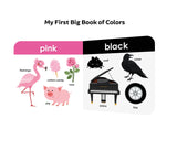 My First Big Book Boxset-Volume 1 (5 Books): A Pizza Box of 5 Large Font Illustrated Board Books on Alphabet, Numbers, Colors, Shapes & Transport | Vocabulary Builder for Preschool Kids, Toddlers I Perfect Gift Set I Ages 1+ [Select Learning] - Retail Maharaj