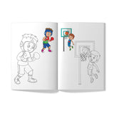 Little Artist Series Sports: Copy Colour Books - Retail Maharaj