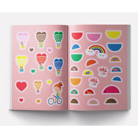 My First Shapes and Colours Sticker Book: Exciting Sticker Book With 100 Stickers - Retail Maharaj