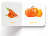 My First Book of Vegetables | First Vegetable Board Book for Babies, Toddlers & Preschoolers | Learn About Healthy Veggies with Bright Pictures | Early Learning Book for Kids Ages 0-3 Years - Retail Maharaj