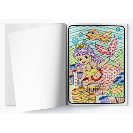 Paint with Water – Play with Mermaids Magical Painting Fun with Just Water | Ages 3–6 | Mess-Free Art for 2+ Hours of Imagination & Color Play - Retail Maharaj