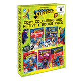 Superman Copy Colouring Book – Pack of 5 | Fun & Creative Activity Books for Kids | Colourful Illustrations of Superman, Superhero Adventures, and Hours of Entertainment for Young Fans - Retail Maharaj