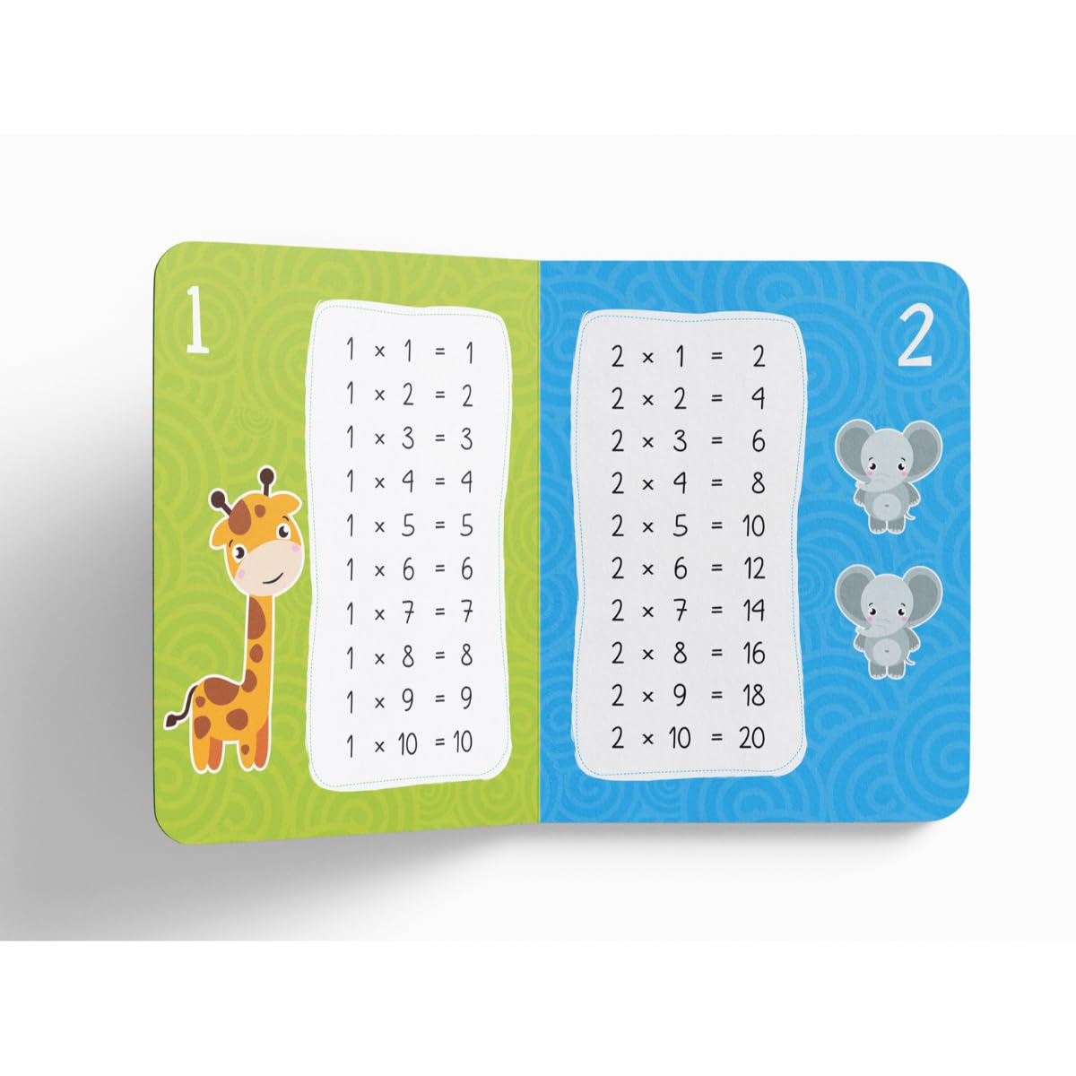 My First Padded Board Book of Times Table – Multiplication Tables from 1 to 20: Brightly Illustrated Math Learning Book for Kids | Helps Build Strong Foundation in Numbers & Arithmetic | Durable Educational Book for Ages 6–8 Years - Retail Maharaj