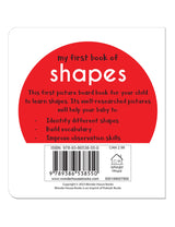 My First Book of Shapes | First Board Book for Babies, Toddlers & Preschoolers | Learn Basic Shapes Like Circle, Square, Triangle with Bright Pictures | Early Learning Book for Kids Ages 0-3 Years - Retail Maharaj