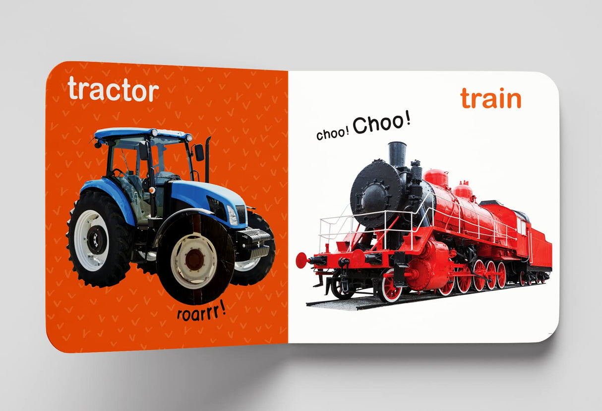My First Book of Touch And Feel - Transport : Touch And Feel Board Book For CHildren - Retail Maharaj