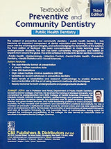 Textbook of Preventive and Community Dentistry Public Health Dentistry 3Ed (PB 2017) - Retail Maharaj