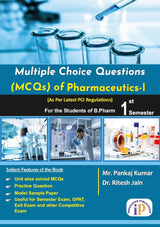 Multiple Choice Questions (MCQs) of Pharmaceutics – I for the Students of B.Pharm 1st Semester - Retail Maharaj