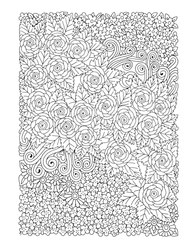 Creative Haven Entangled Gardens Coloring Book - Retail Maharaj