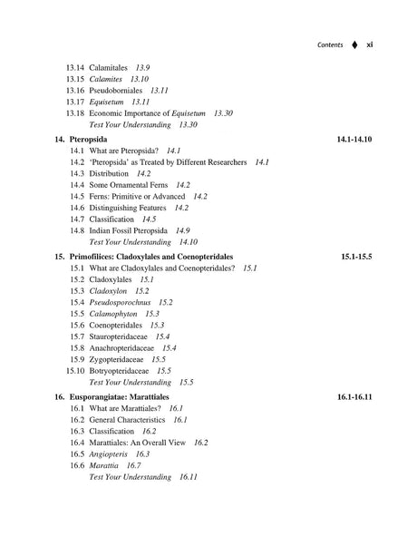 Textbook of Pteridophyta - Retail Maharaj
