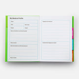 My Health Record: A Journal for Tracking Doctor's Visits, Medications, Test Results, Procedures, and Family History: Important Document Organizer - Retail Maharaj