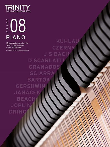 Trinity College London Piano Exam Pieces Plus Exercises 2021-2023: Grade 8 - Retail Maharaj