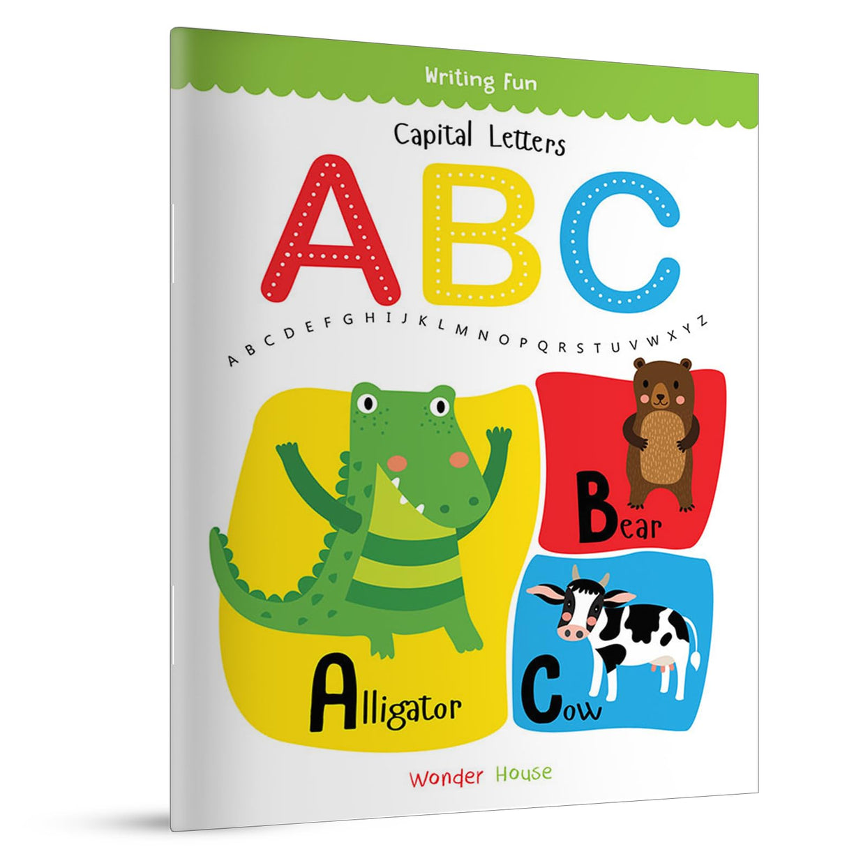 Capital Letters ABC – Write and Practice Book for Kids: Learn to Trace and Write Capital Letters A to Z | Early Writing Skills Workbook with Fun Activities & Big Letters | Alphabet Writing Practice for Preschool & Kindergarten | Ages 3–6 Years (Writing Fu - Retail Maharaj