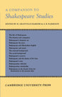 Companion to Shakespeare Studies - Retail Maharaj