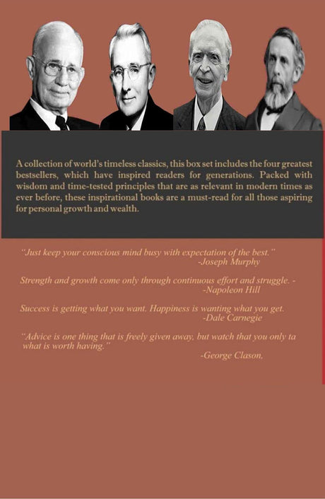 Greatest Ever Books on Self Development and Wealth Creation: A collection of 4 motivational masterpieces - Retail Maharaj