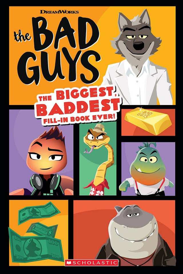 The Bad Guys Movie: The Biggest, Baddest Fill-In Book Ever! - Retail Maharaj