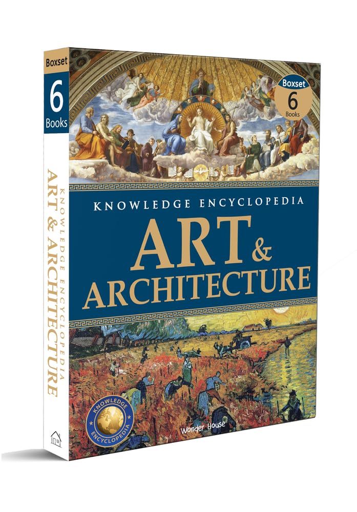 Art & Architecture - Collection of 6 Books : Knowledge Encyclopedia For Children (Box Set) - Retail Maharaj