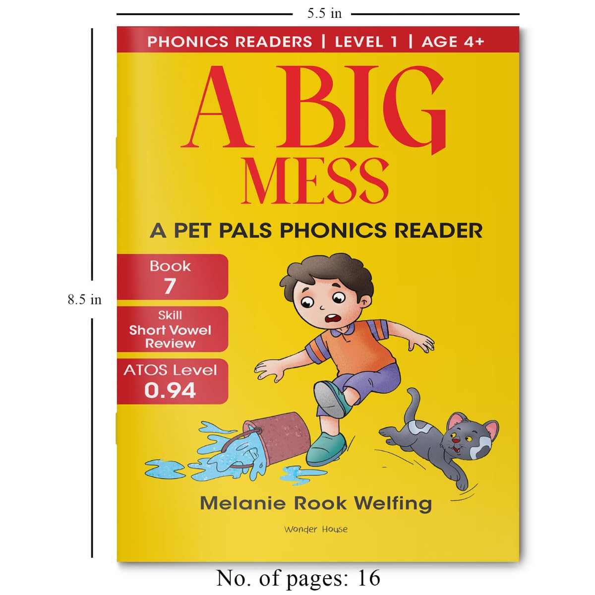 Phonics Reader Level 1 (Pack of 8) - Retail Maharaj