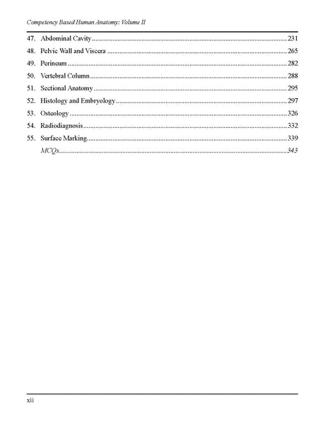 Competency Based Human Anatomy Volume II (Second Edition) - Retail Maharaj