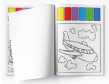 Pick and Paint Coloring Activity Book For Kids: Vehicles - Retail Maharaj