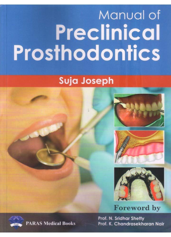 Manual of Preclinical Prosthodontics 1st Ed 2020 - Retail Maharaj