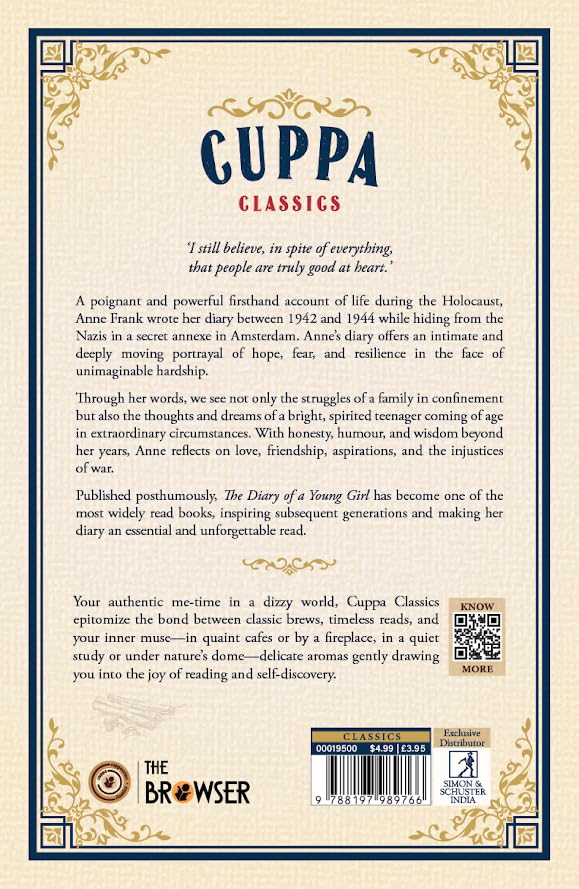 The Diary of a Young Girl (Cuppa Icon Classics) - Retail Maharaj