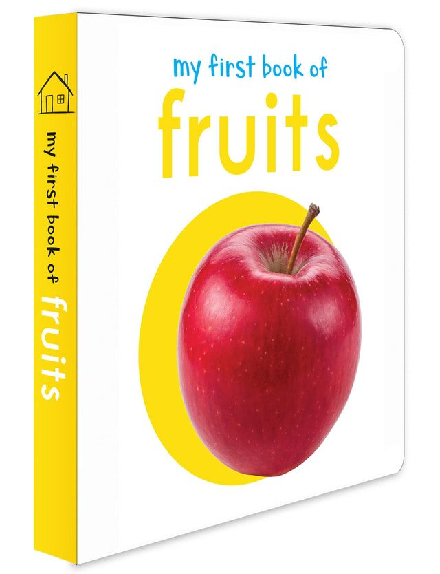 My First Book of Fruits | First Fruit Board Book for Babies, Toddlers & Preschoolers | Learn About Common Fruits with Bright, Colorful Pictures | Early Learning Book for Kids Ages 0-3 Years - Retail Maharaj