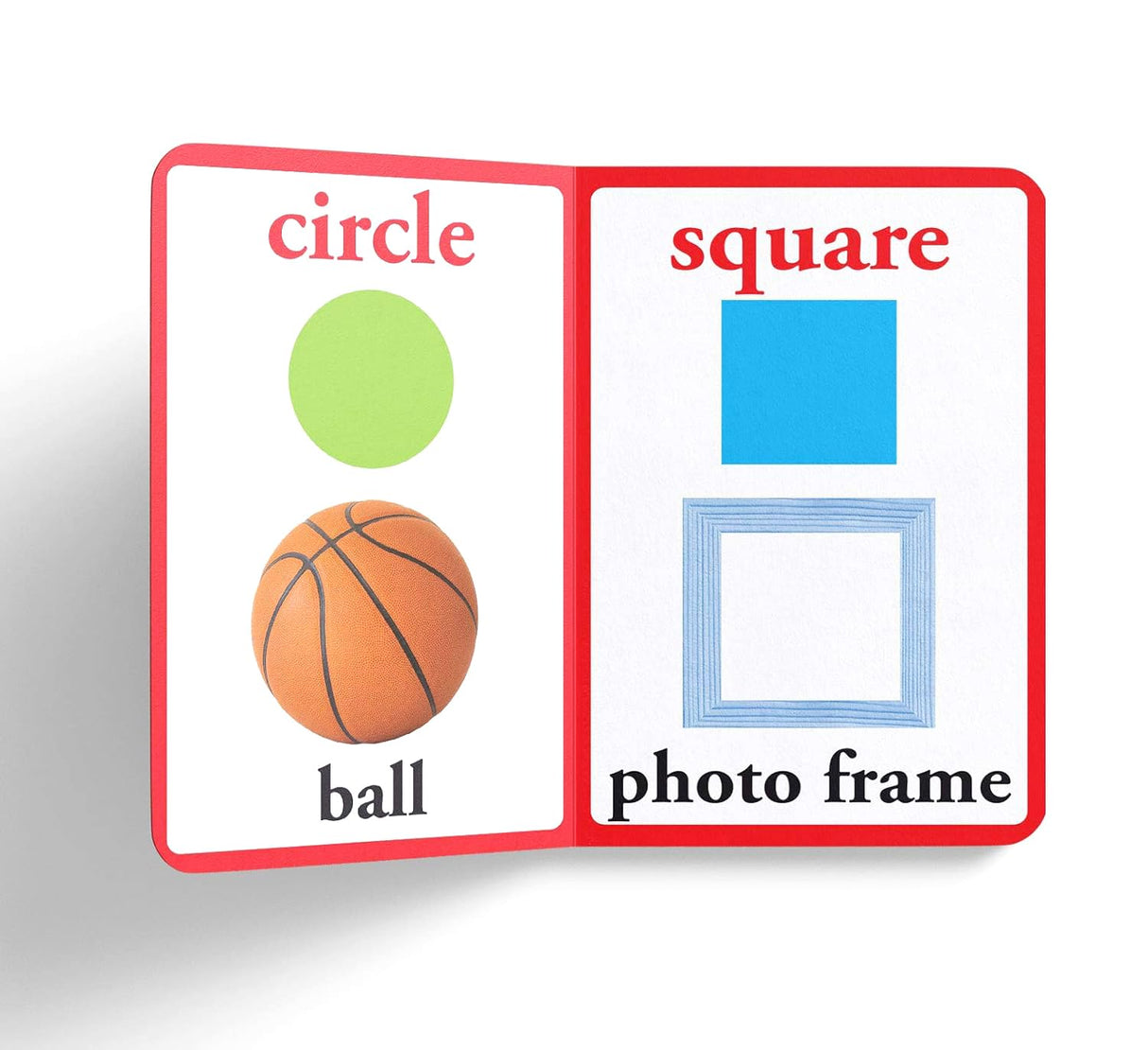 Shapes – Early Learning Board Book with Large Font: Brightly Illustrated Shape Recognition Book for Kids | Big Board Books Series for Babies, Toddlers & Preschoolers | Learn Basic Shapes with Bold Text & Clear Pictures | Ages 0–5 Years - Retail Maharaj