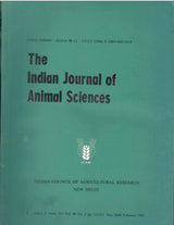 The Indian Journal Of Animal Sciences - Vol.50 No. 1 To 12 (Year 1980 January To December) - In 2 Binding