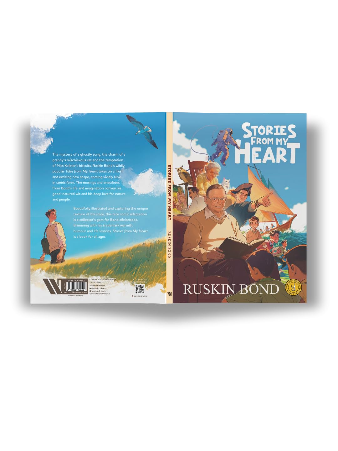 Stories From My Heart | Best Illustrated Comic Book for Kids by Ruskin Bond - Retail Maharaj