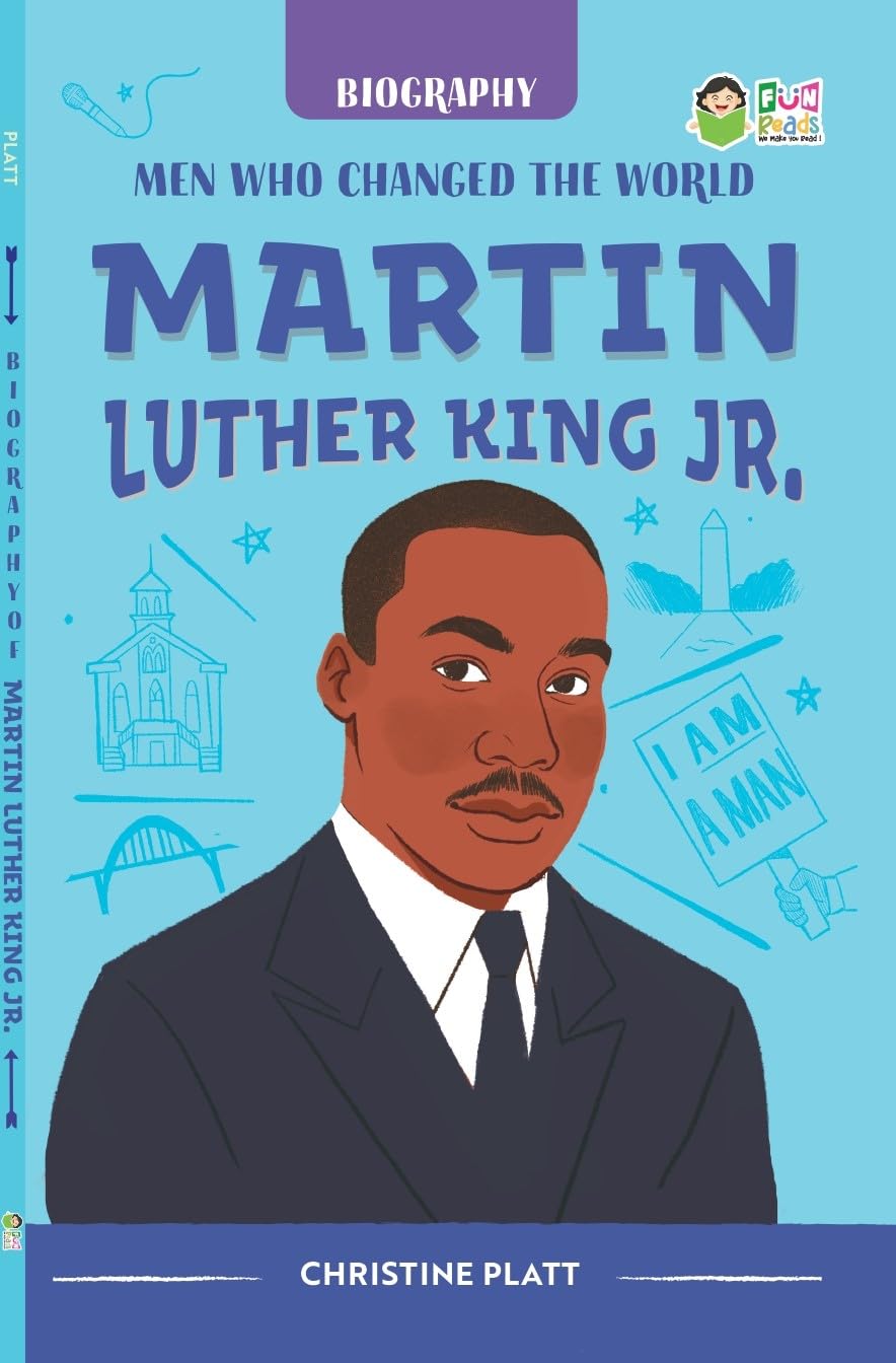 Fun Reads Who Changed the World (Barak Obama, Gandhi, Martin Luther King, Abraham Lincoln) - Retail Maharaj