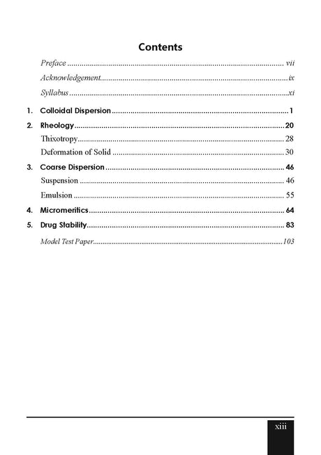 A Textbook of Physical Pharmaceutics II for the Students of B.Pharm 4th Semester - Retail Maharaj