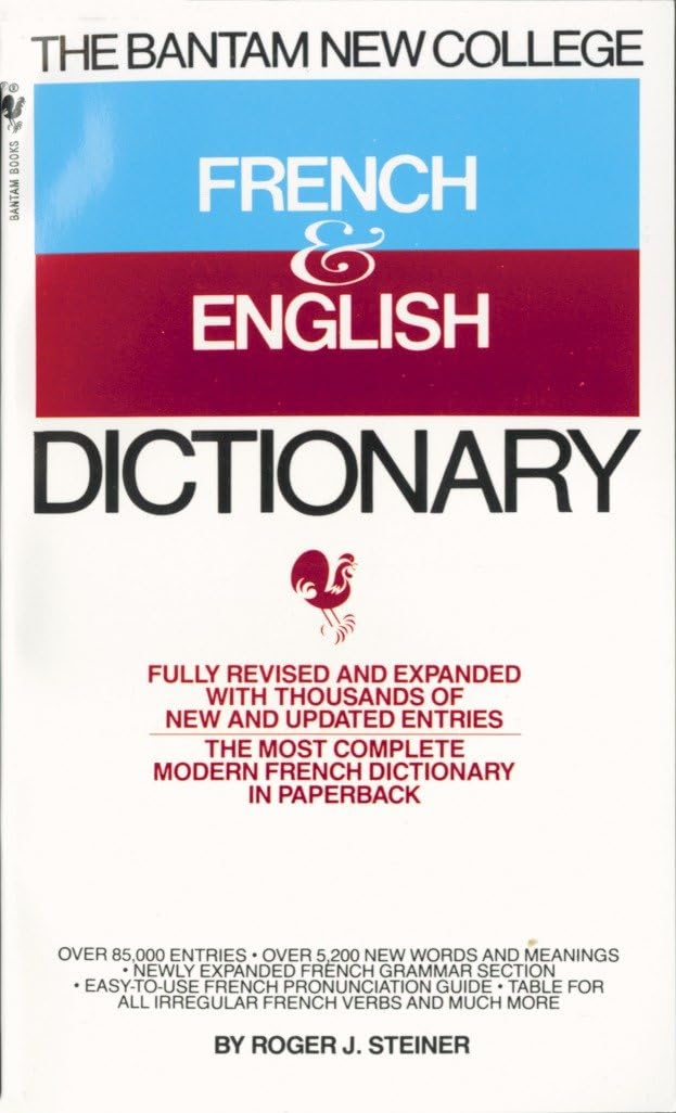 The Bantam New College French & English Dictionary - Retail Maharaj