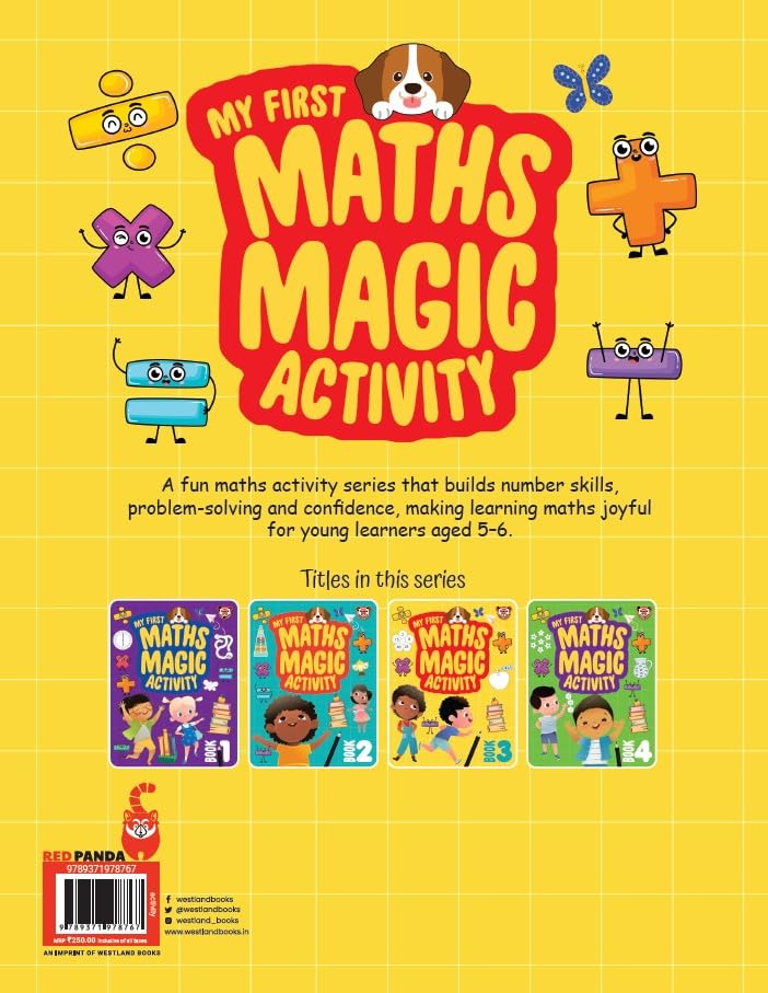 My First Maths Magic Activity Book 3 - Retail Maharaj