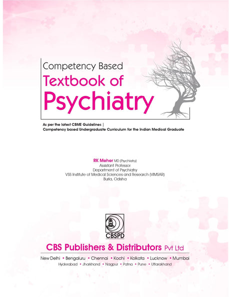 Competency Based Textbook Psychiatry (Pb 2024) - Retail Maharaj
