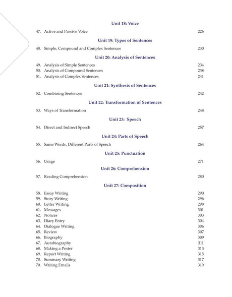 S Chand Wren & Martin's Middle School English Grammar and Composition - Latest (2026 - 2027) Edition | Comprehensive Grammar Rules, Exercises, Composition Writing & Practice Questions for Middle School Students | Competitive Exam Support - S Chand School - Retail Maharaj