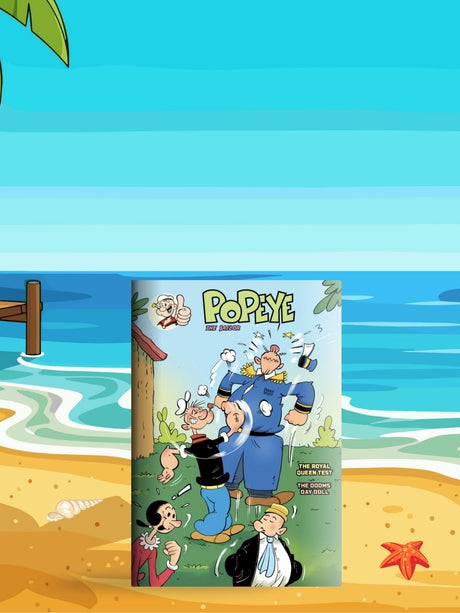 The Royal Queens Test and The Dooms Day Doll: Popeye The Sailor | Illustrated Comic Book - Retail Maharaj